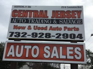 Cj Auto Salvage Ii In Jackson Township Nj Car Junkyards Near Me